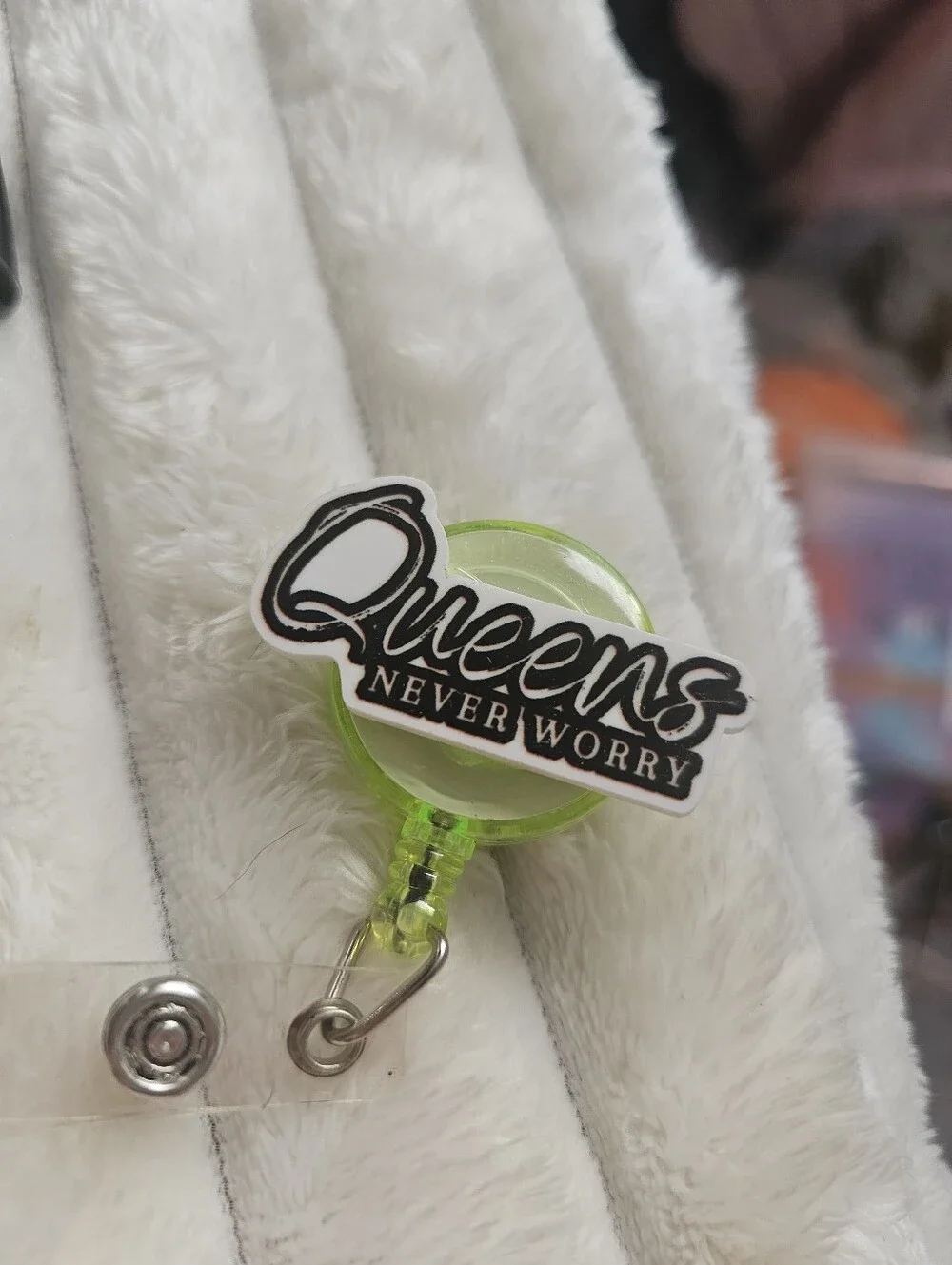 Adorable Badge Reel Clip